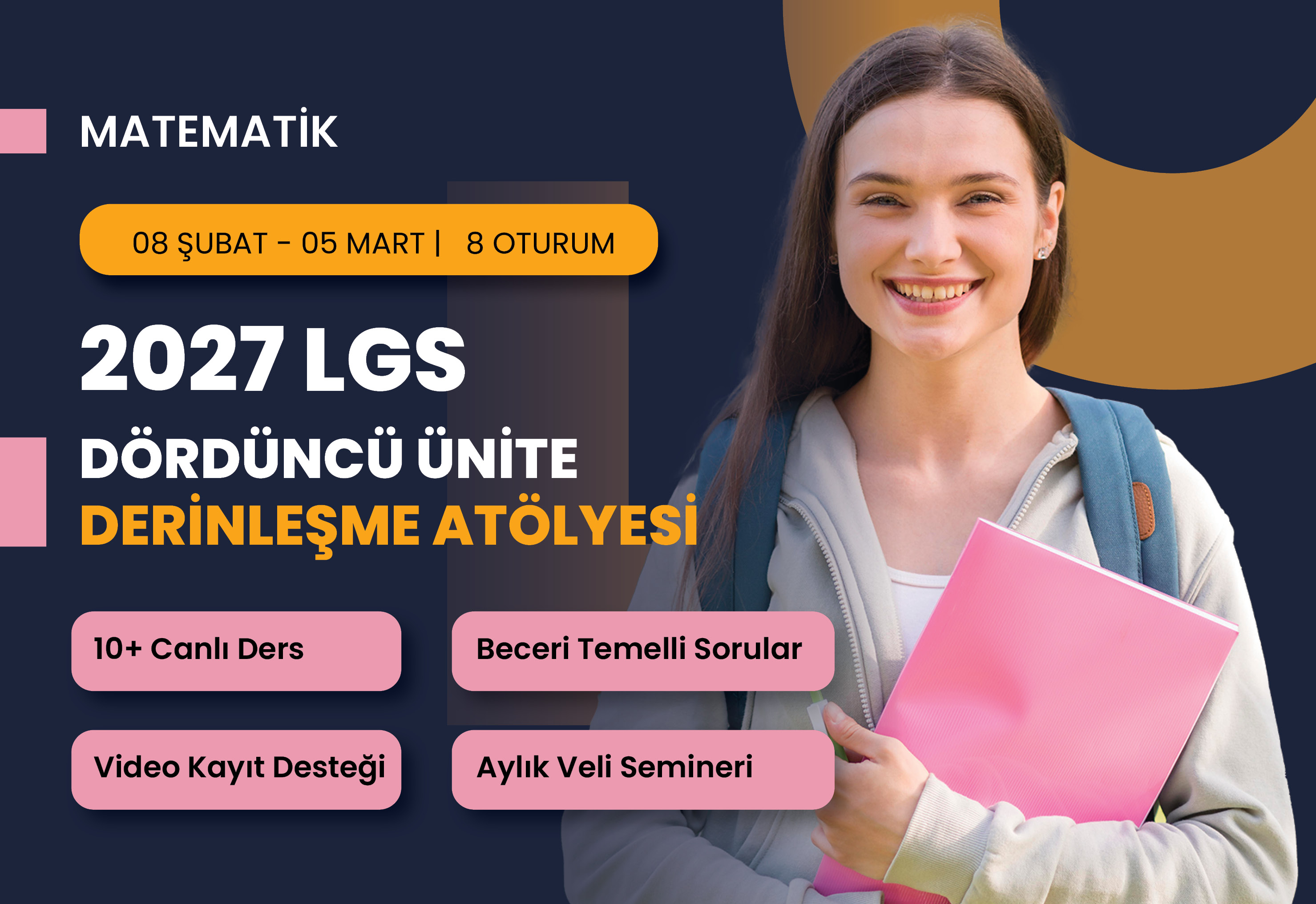 2027 LGS Doğrusal Denklemler ve Eşitsizlik Derinleşme Atölyesi